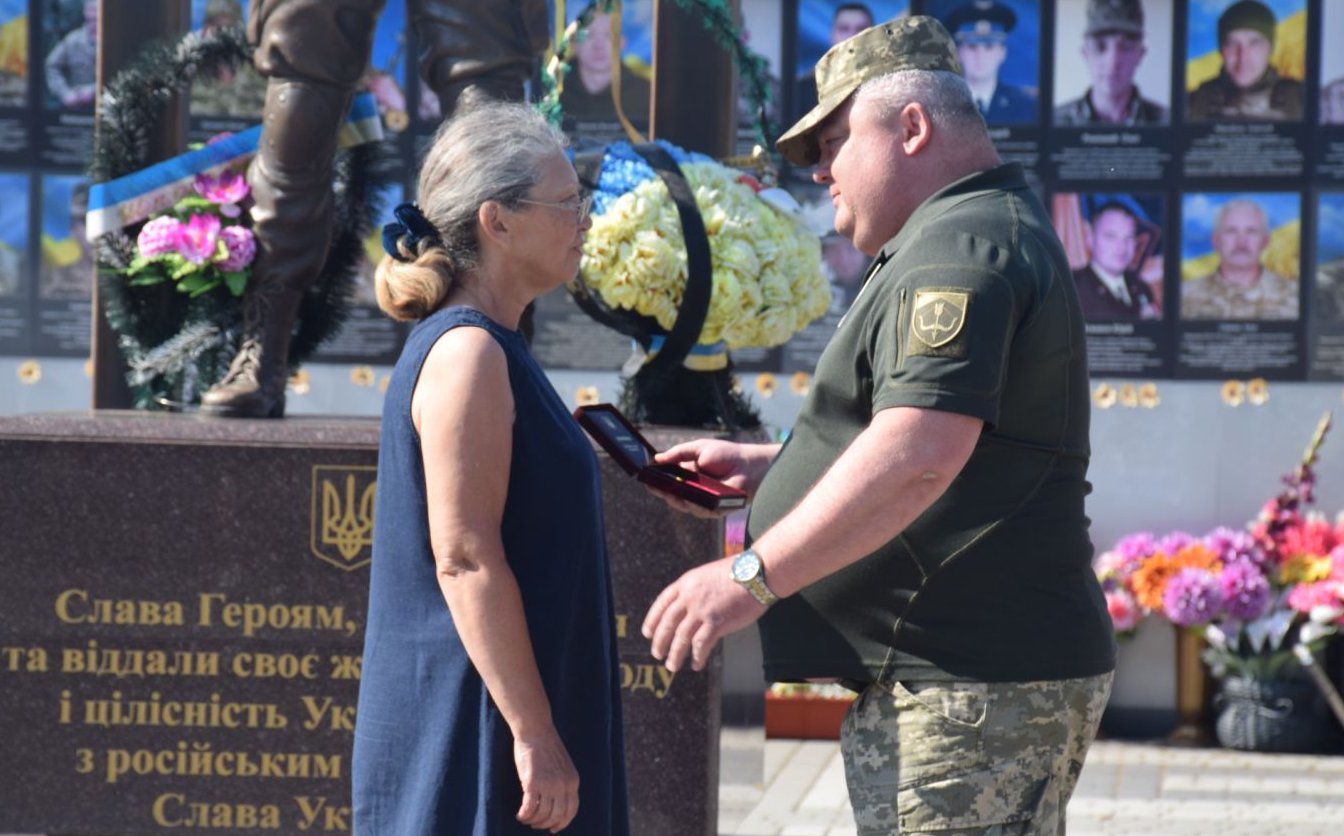 Мати полеглого шполянина отримала орден сина «За мужність» ІІІ ступеня