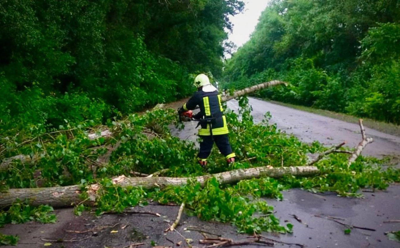 Через негоду на Черкащині знеструмило 16 населених пунктів