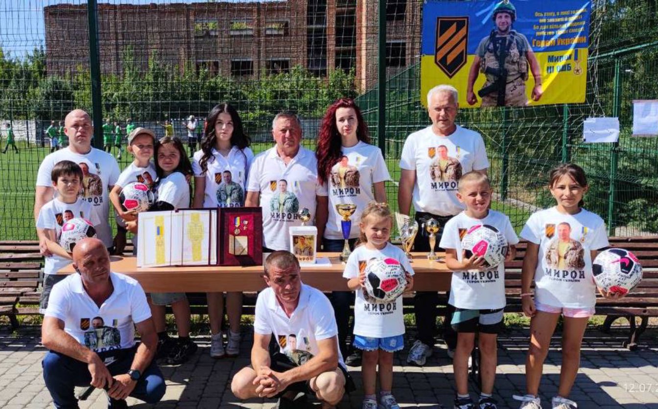 У Лисянці відбувся турнір з мініфутболу на честь Героя України Сергія Миронюка