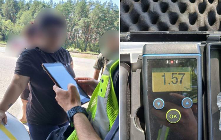 Черкащанка керувала “Mercedes” у нетверезому стані