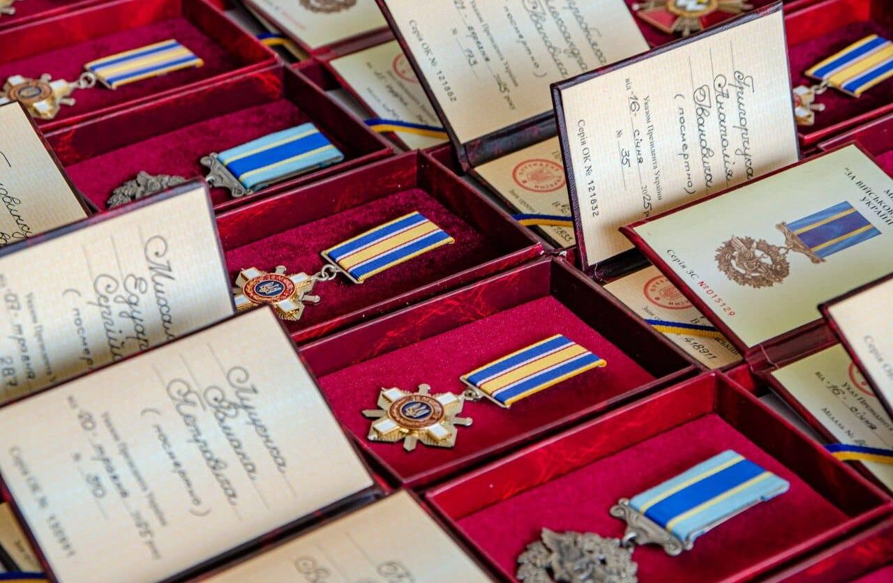 Воїнам з Черкащини надали державні нагороди (посмертно)