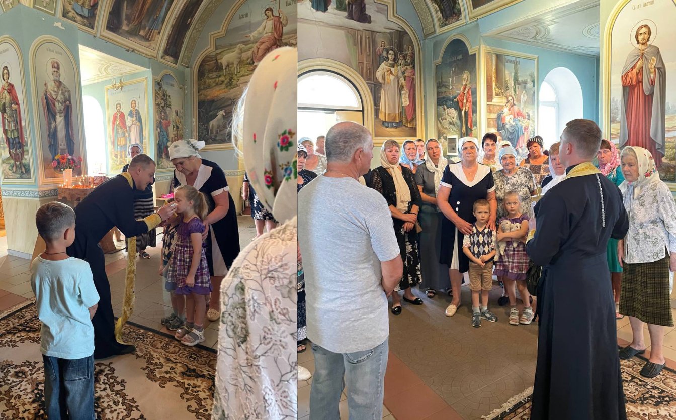 У храмі на Черкащині вперше відбулася служба українською