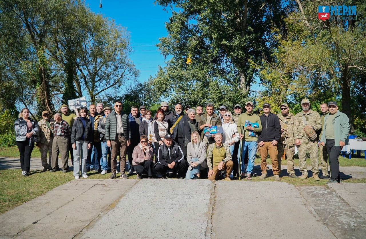 Спортивне змагання з риболовлі для українських воїнів провели в Черкасах