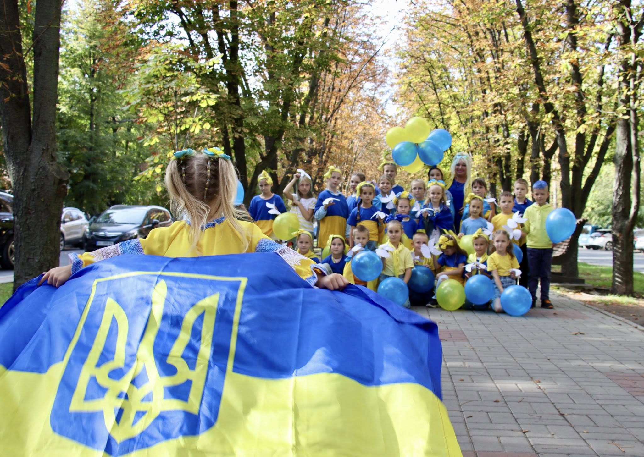 Діти з Черкас долучилися до Міжнародного дня миру