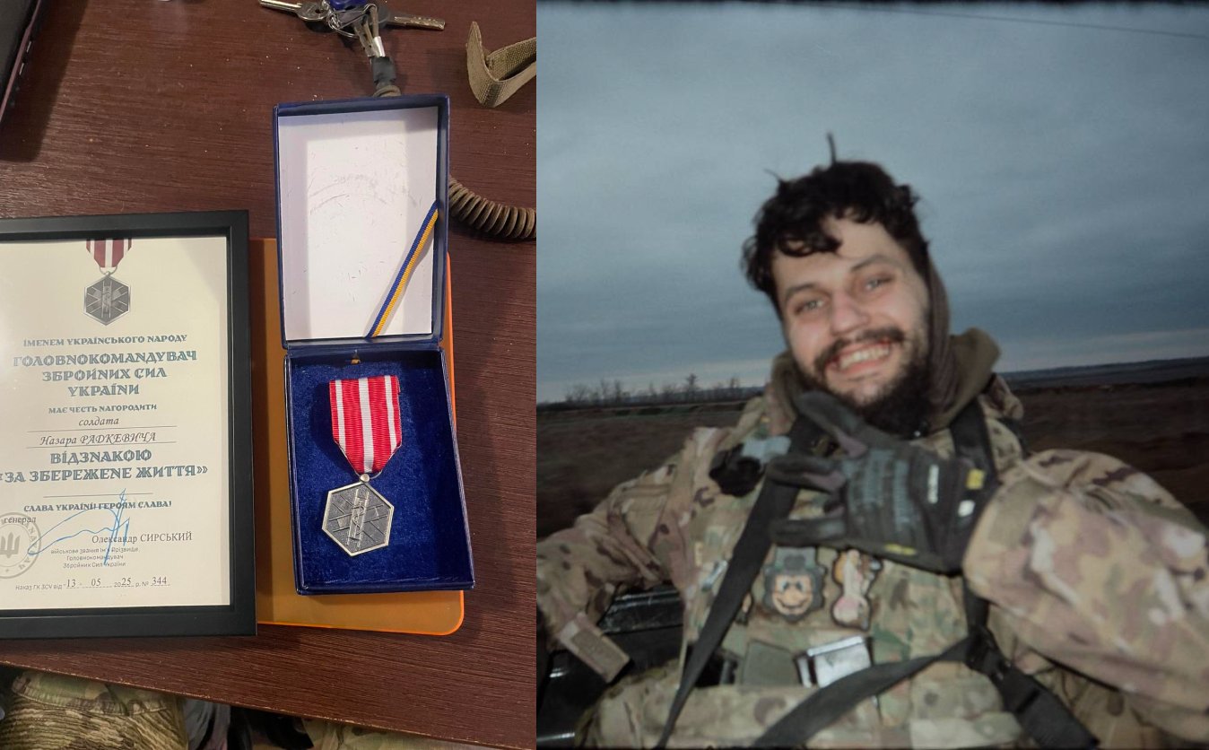 Черкаський студент отримав відзнаку від Головнокомандувача ЗСУ