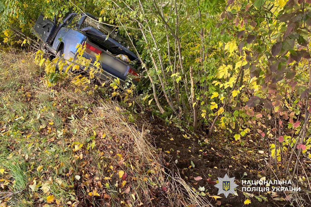 З’їхав у кювет: унаслідок ДТП загинув черкащанин (ФОТО)