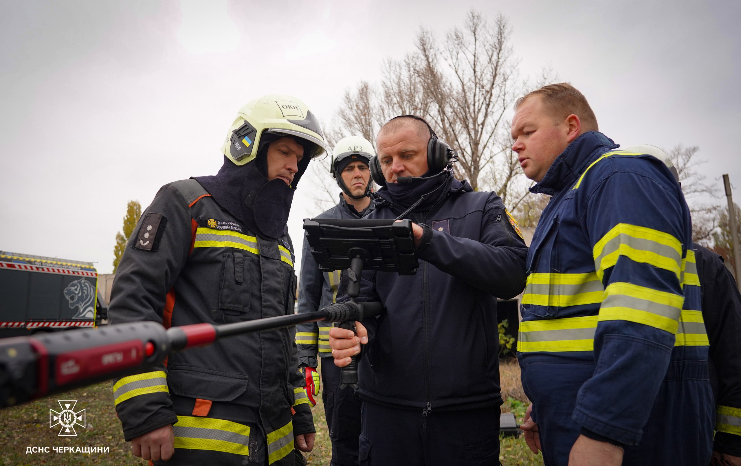 Проведення пошуково-рятувальних робіт: черкаські рятувальники провели тренування
