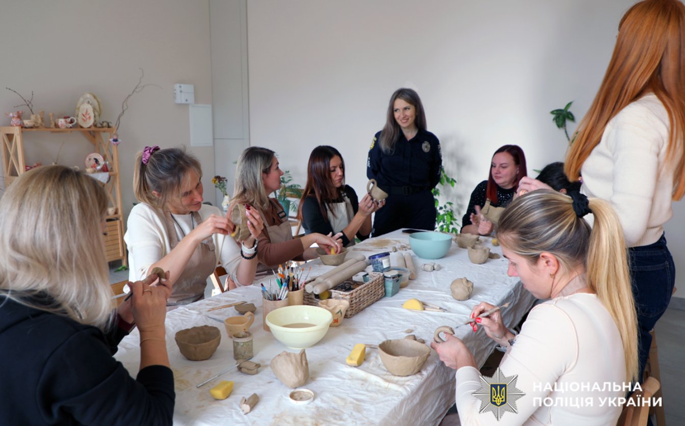 Поліціянти Черкас провели захід для дружин загиблих та зниклих безвісти правоохоронців