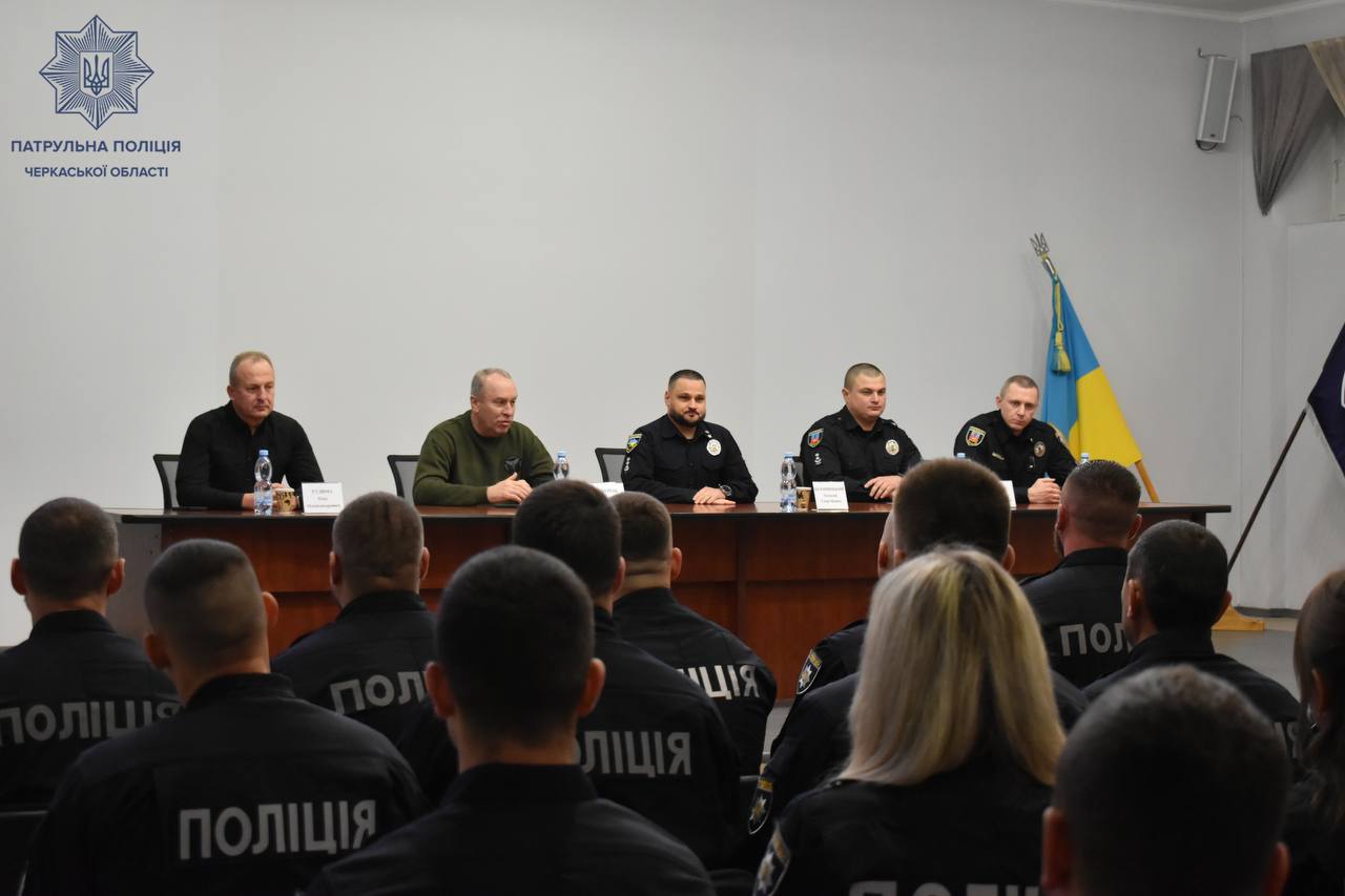В управлінні патрульної поліції Черкащини — новий керівник