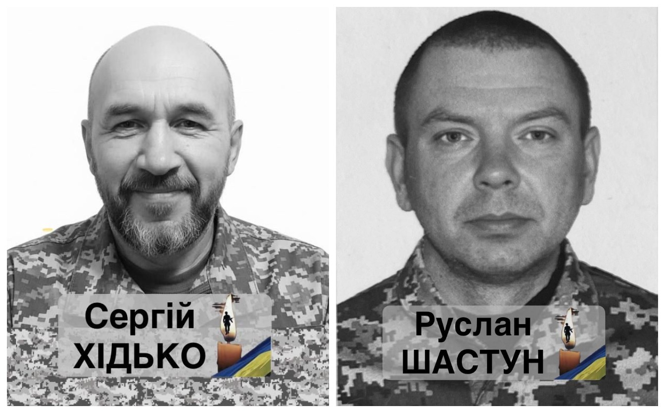 Сміла проведе останнім земним шляхом двох мужніх воїнів