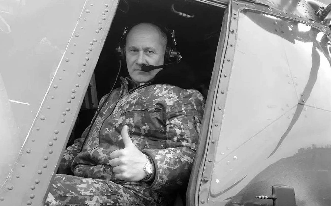 На борту гелікоптера, який розбився на Черкащині, загинув Герой України
