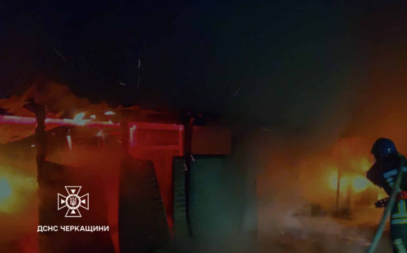 Під час пожежі в Чигирині врятували чоловіка