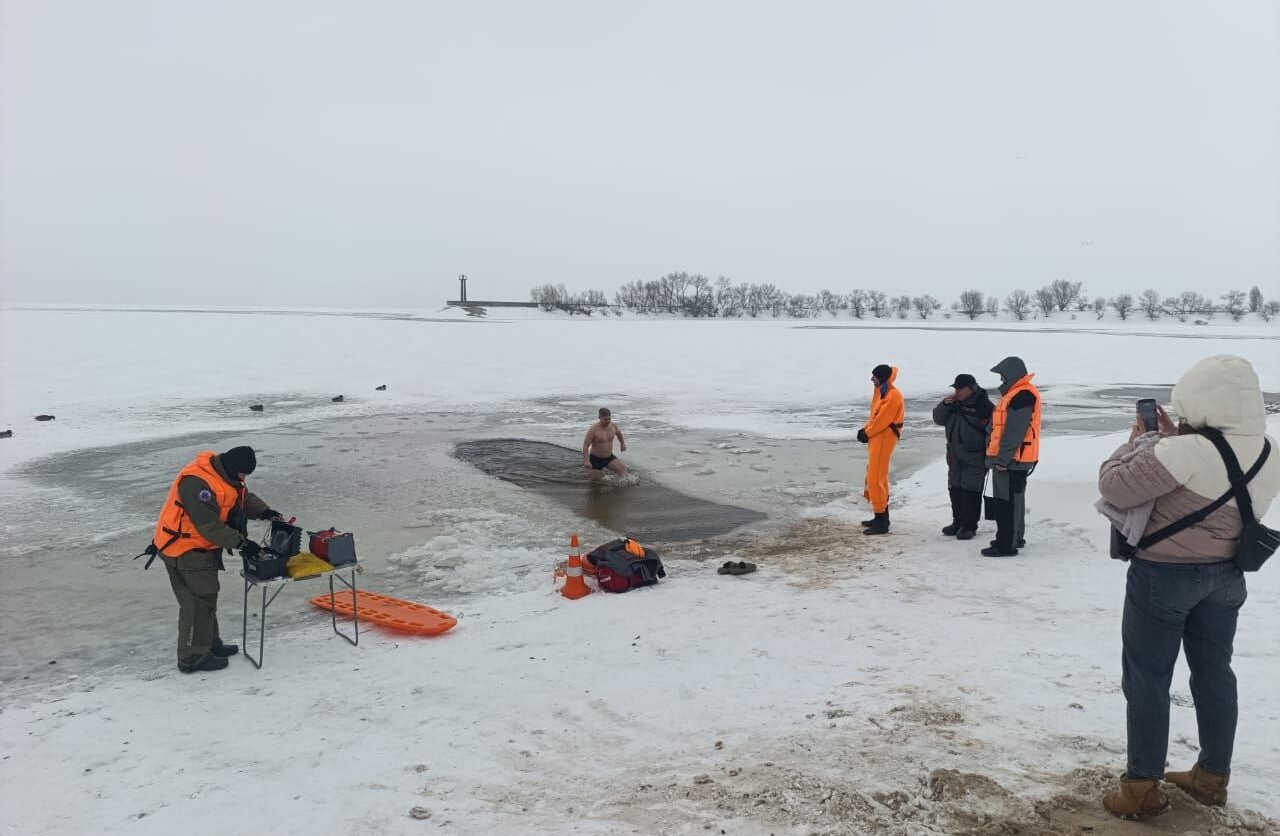 У Черкасах рятувальники дбають про безпеку на Водохреща