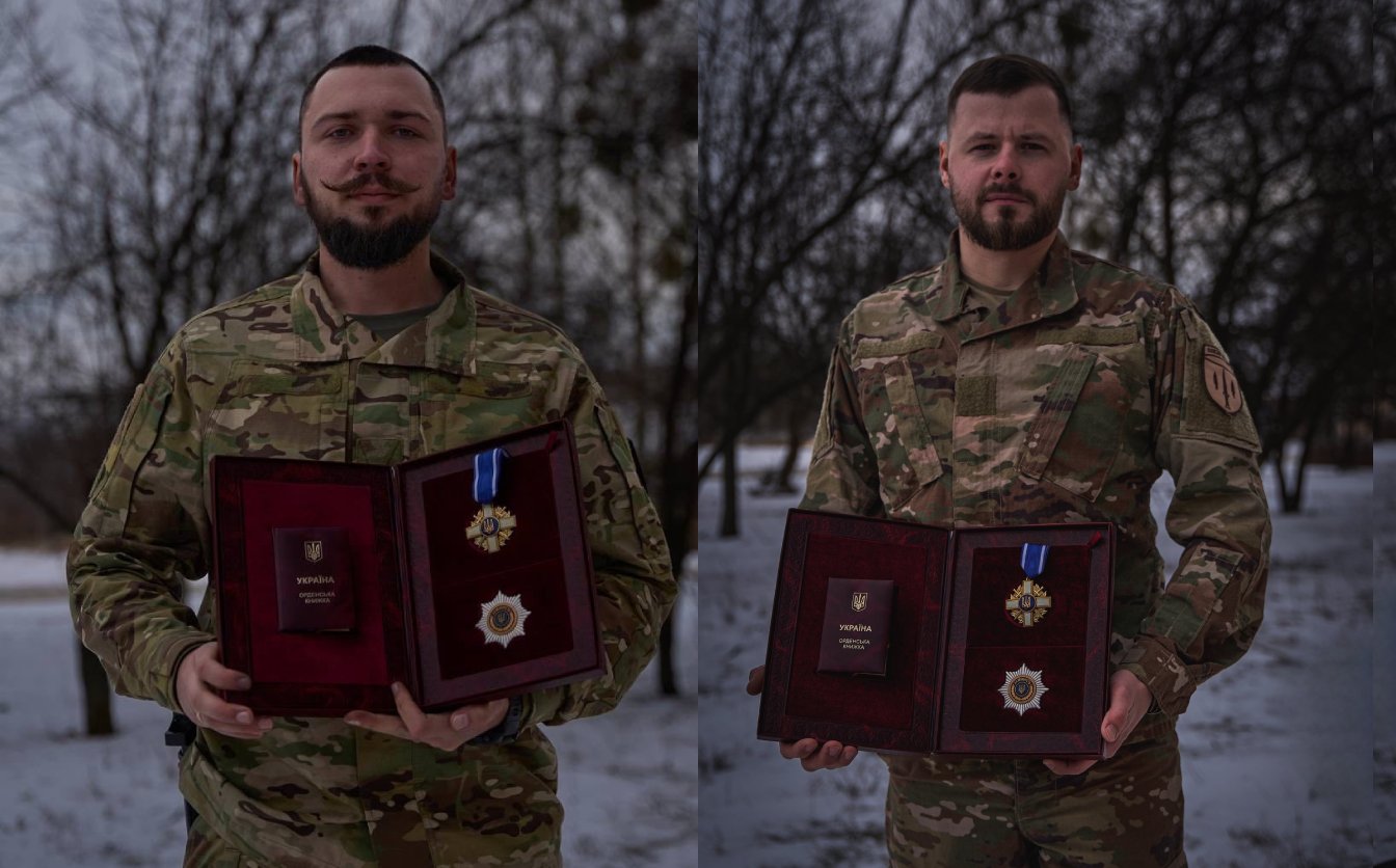 Двох воїнів зі Сміли відзначили орденами «За мужність» І ступеня
