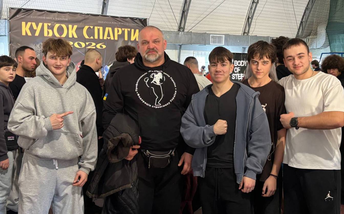 Черкаські богатирі успішно презентували “молоде крило” своєї команди на Кубку Спарти 2026