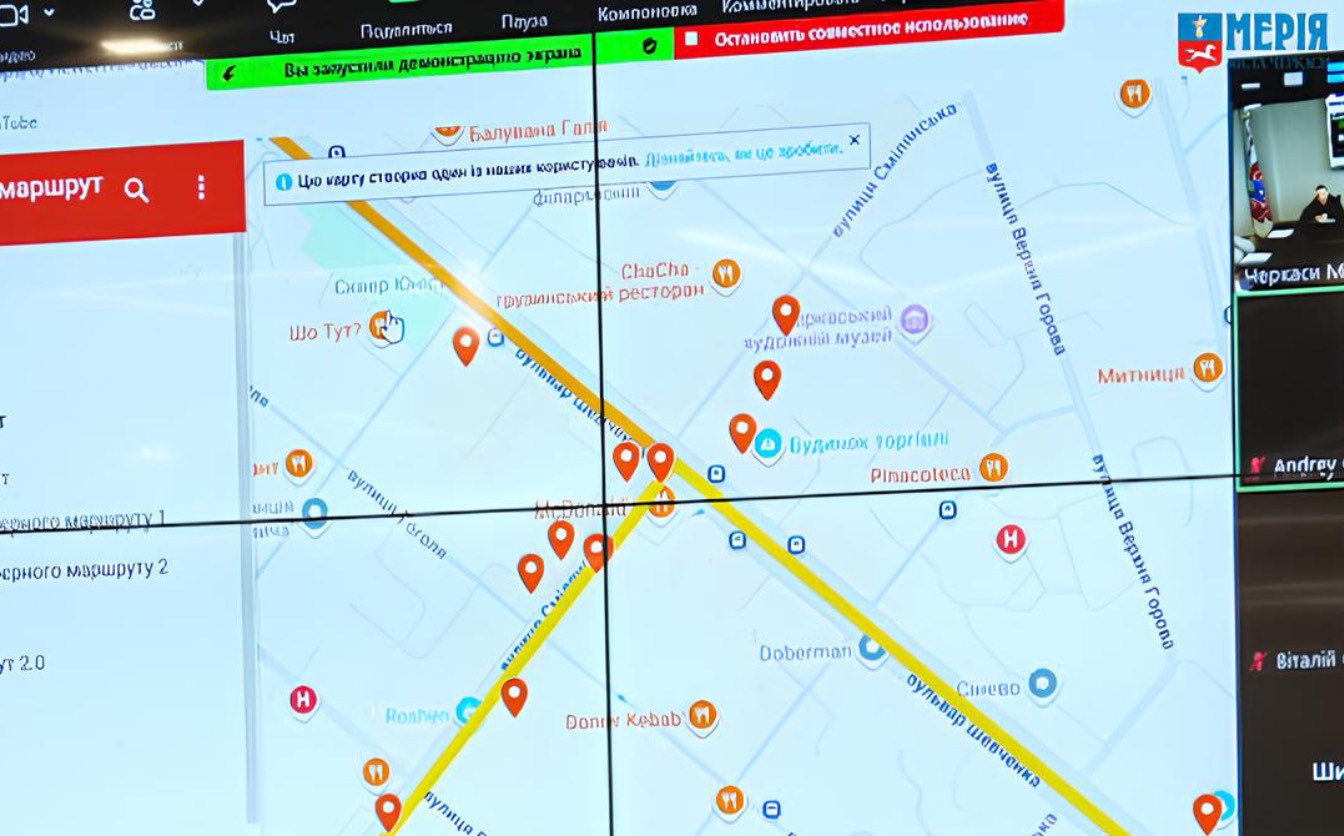 Перший безбарʼєрний маршрут у Черкасах затверджено до реалізації