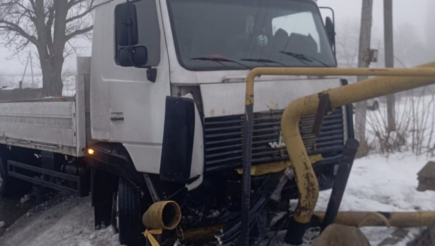 Унаслідок ДТП на Звенигородщині сталося пошкодження газопроводу (ФОТО)