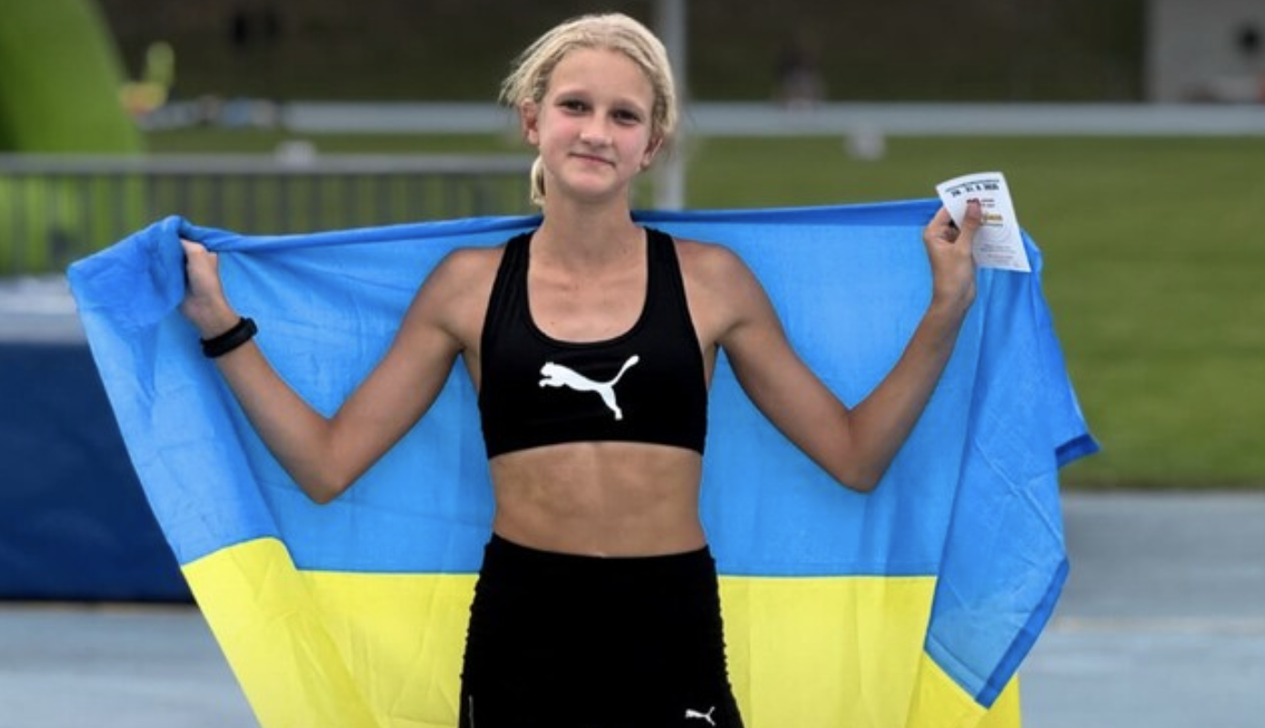 Легкоатлетка з Черкас Марія Безкопильна встановила новий рекорд України