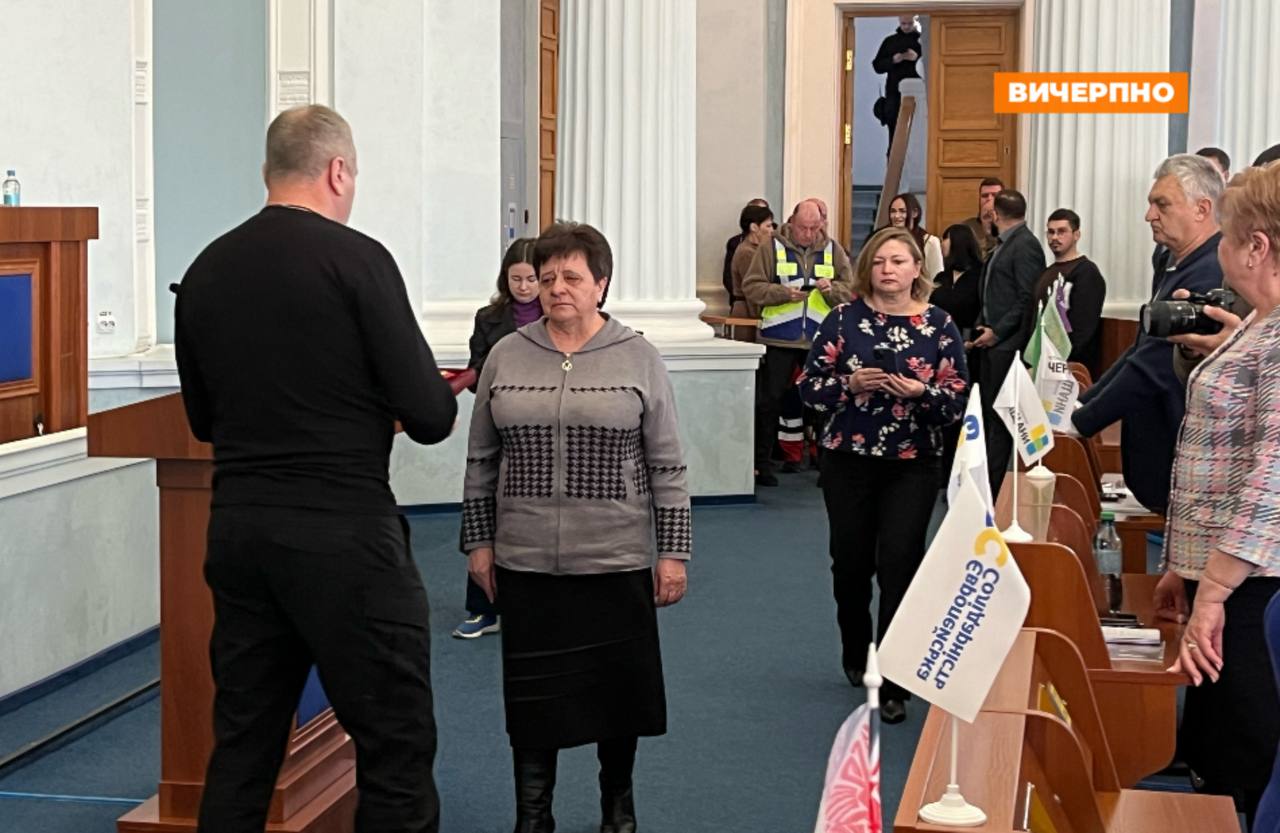 Полеглого командира 110-ї бригади відзначили нагородою в Черкасах