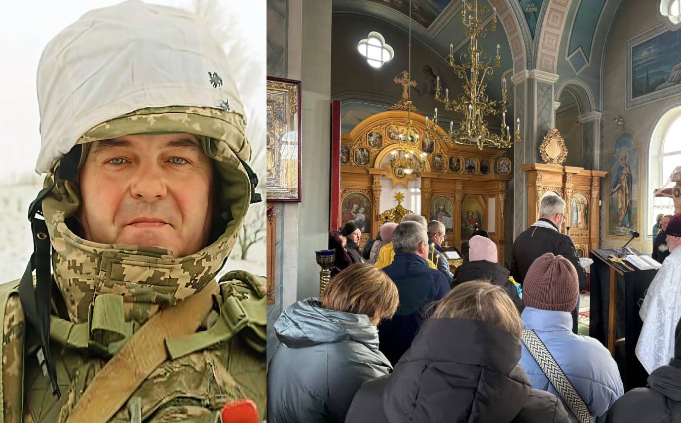 Корсунщина попрощалася із захисником, який поліг на Сумщині