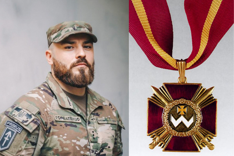 Черкащанина, який боронить Україну з 2014 року, нагороджено орденом Богдана Хмельницького І ступеня