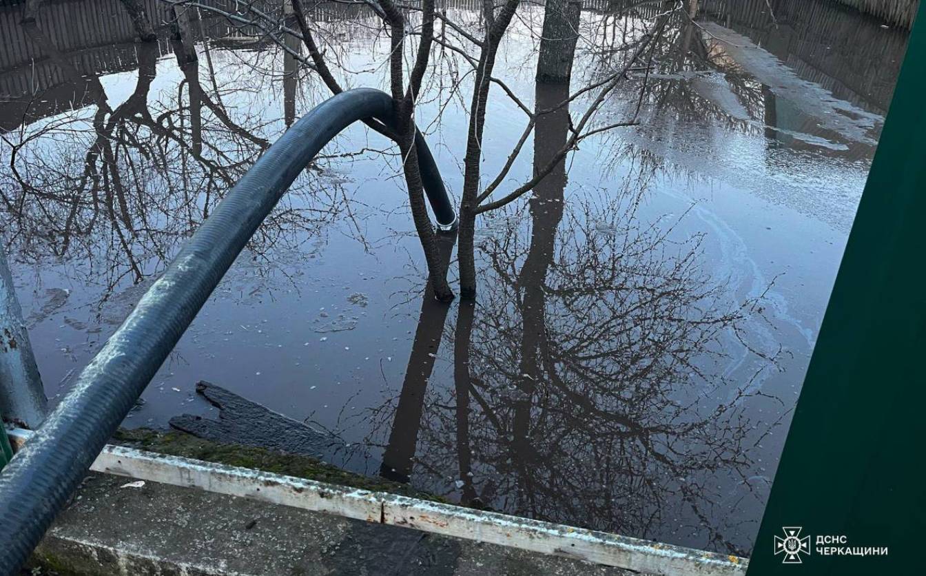 Черкащина — в трійці областей України з найвищим ризиком підтоплення