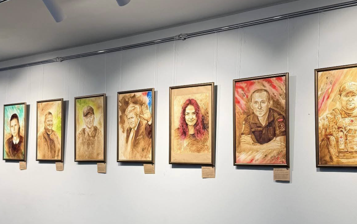 Виставка кавового живопису з’явилася в Черкасах