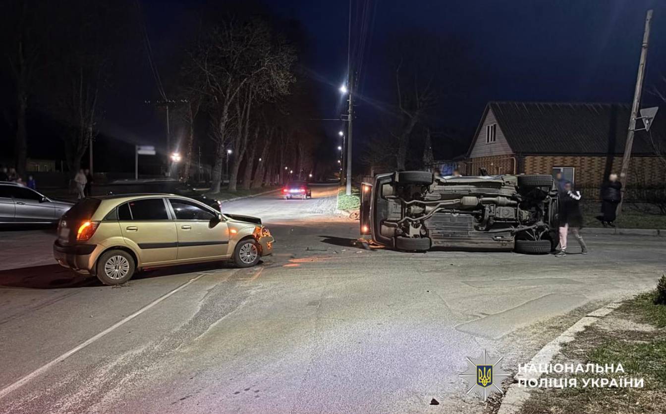 Через нетверезого водія в ДТП на Уманщині постраждав 5-річний хлопчик (ФОТО)