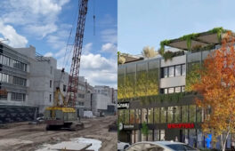 Стало відомо, що будують на вулиці Одеській в Черкасах