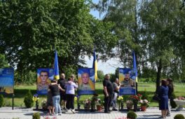 У селі на Христинівщині відкрили Алею Слави