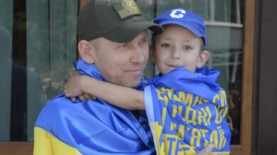 Звенигородці з полону зустріли свого земляка (ФОТО)