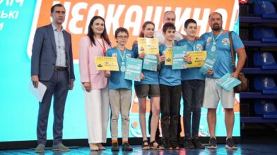 Переможців шкільних ліг України з баскетболу 3х3 та шахів визначили в Черкасах