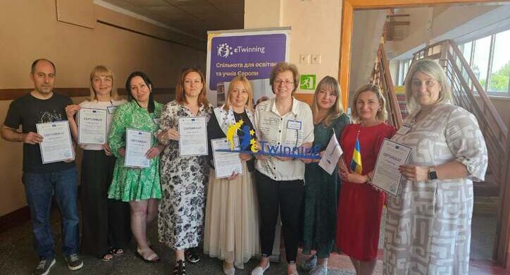 Понад 40 педагогів Черкас взяли участь у тренінгу програм ЄС eTwinning та Erasmus+