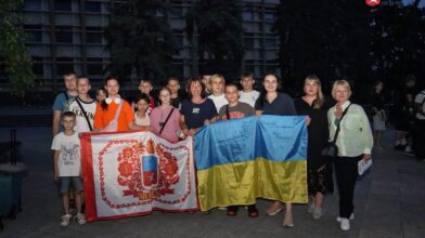 Учні однієї з черкаських шкіл вирушили на міжнародні спортивні змагання