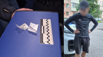 “Шукав під деревом”: два пакетики з наркотиками виявили у черкасця