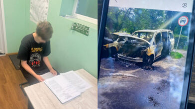 20-річного черкащанина підозрюють у підпалі трьох автівок