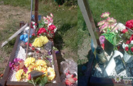 На Звенигородщині чоловік понівечив могилу свого брата-військового