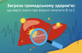 Чотири випадки захворювань на вірусні гепатити В зареєстрували на Черкащині цьогоріч