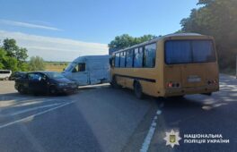Три транспортні засоби зіштовхнулися на Черкащині: які наслідки?