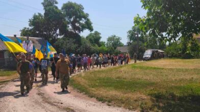 Христинівщина попрощалася з воїном, який вважався зниклим безвісти