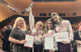 Черкаські бандуристки здобули нагороду міжнародного фестивалю в Польщі
