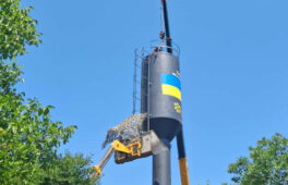Нову водонапірну вежу поставили у селі на Черкащині