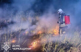 Майже десяток пожеж сталися на Черкащині за добу