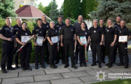 На Черкащині відзначили поліцейських ювенальної превенції