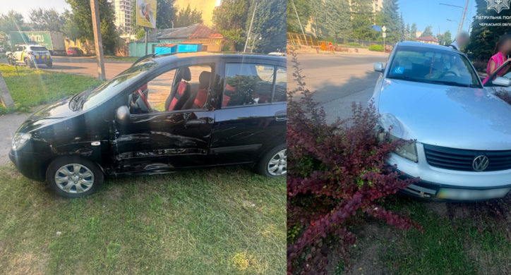 У Черкасах водійка скоїла ДТП